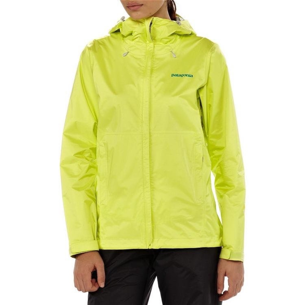 PATAGONIA Women's Torrentshell Jacket in Neon Yellow (Size Small)